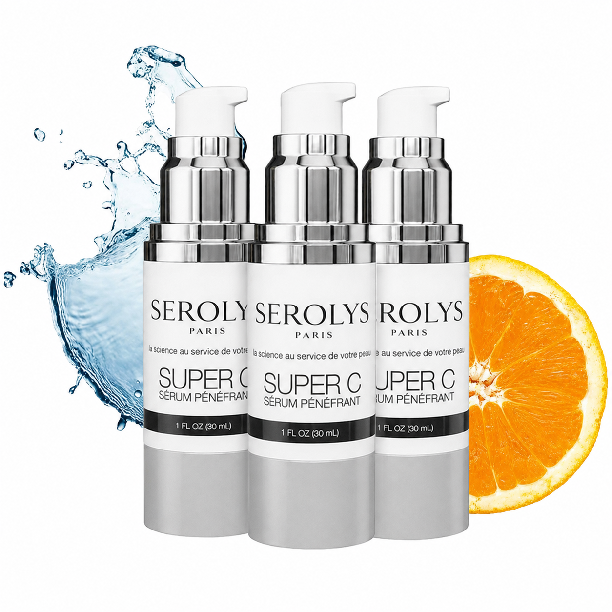 3 sérums Super C Serolys supplémentaires