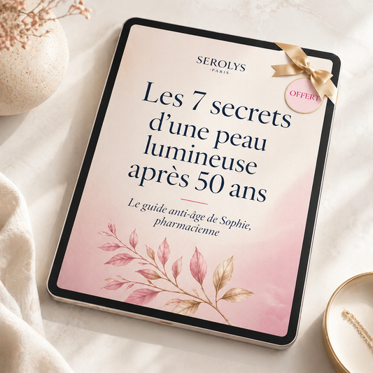 « Le Guide Anti-Âge des Femmes après 50 ans » Les 7 secrets d'une peau lumineuse à tout âge